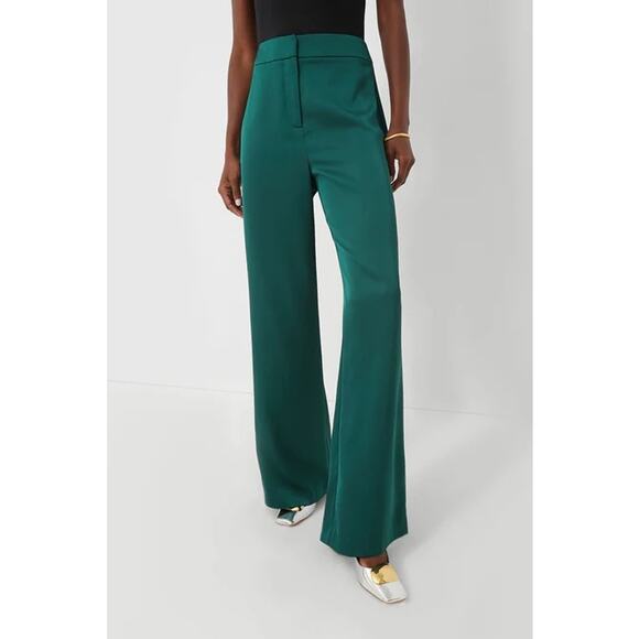 TUCKERNUCK Rainforest Green Erin Pants NWT Size Small - Picture 1 of 12